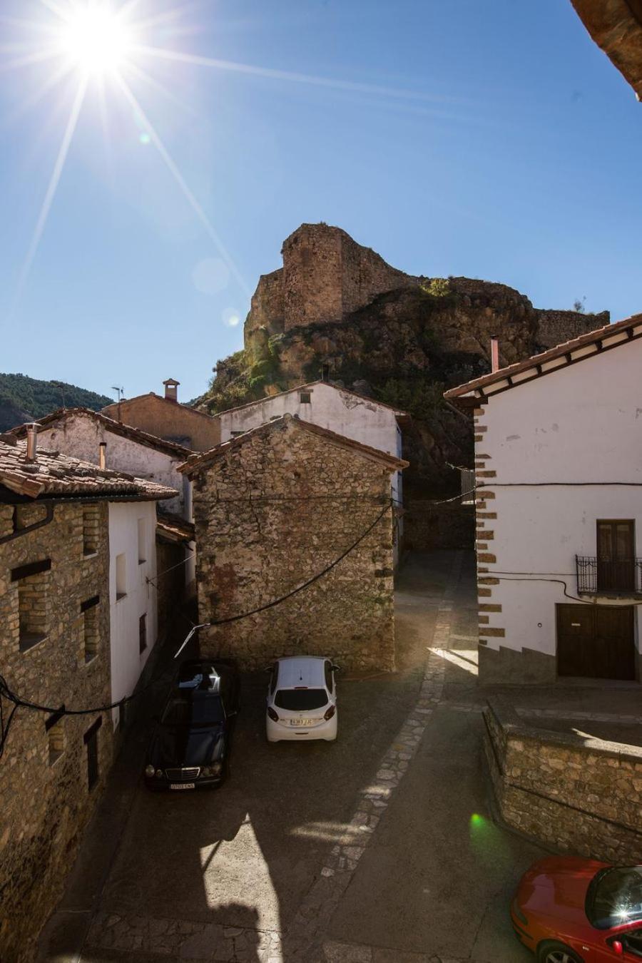 Hostal Antiguo Hospital Linares de Mora Dış mekan fotoğraf