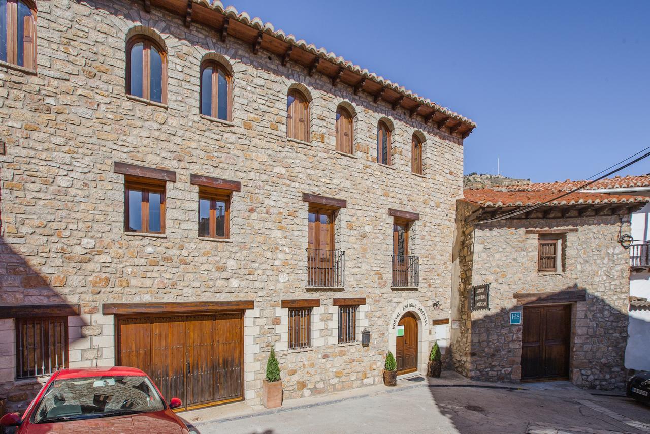 Hostal Antiguo Hospital Linares de Mora Dış mekan fotoğraf