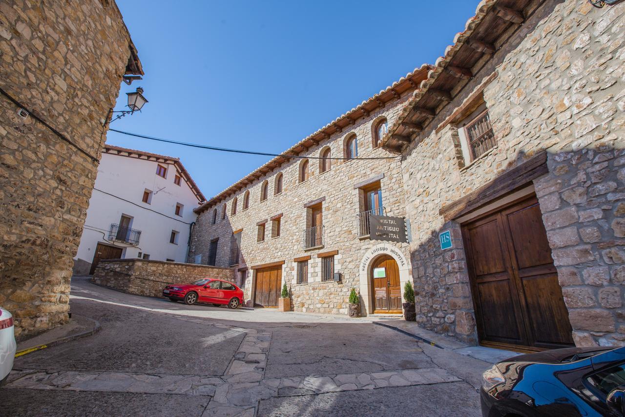 Hostal Antiguo Hospital Linares de Mora Dış mekan fotoğraf