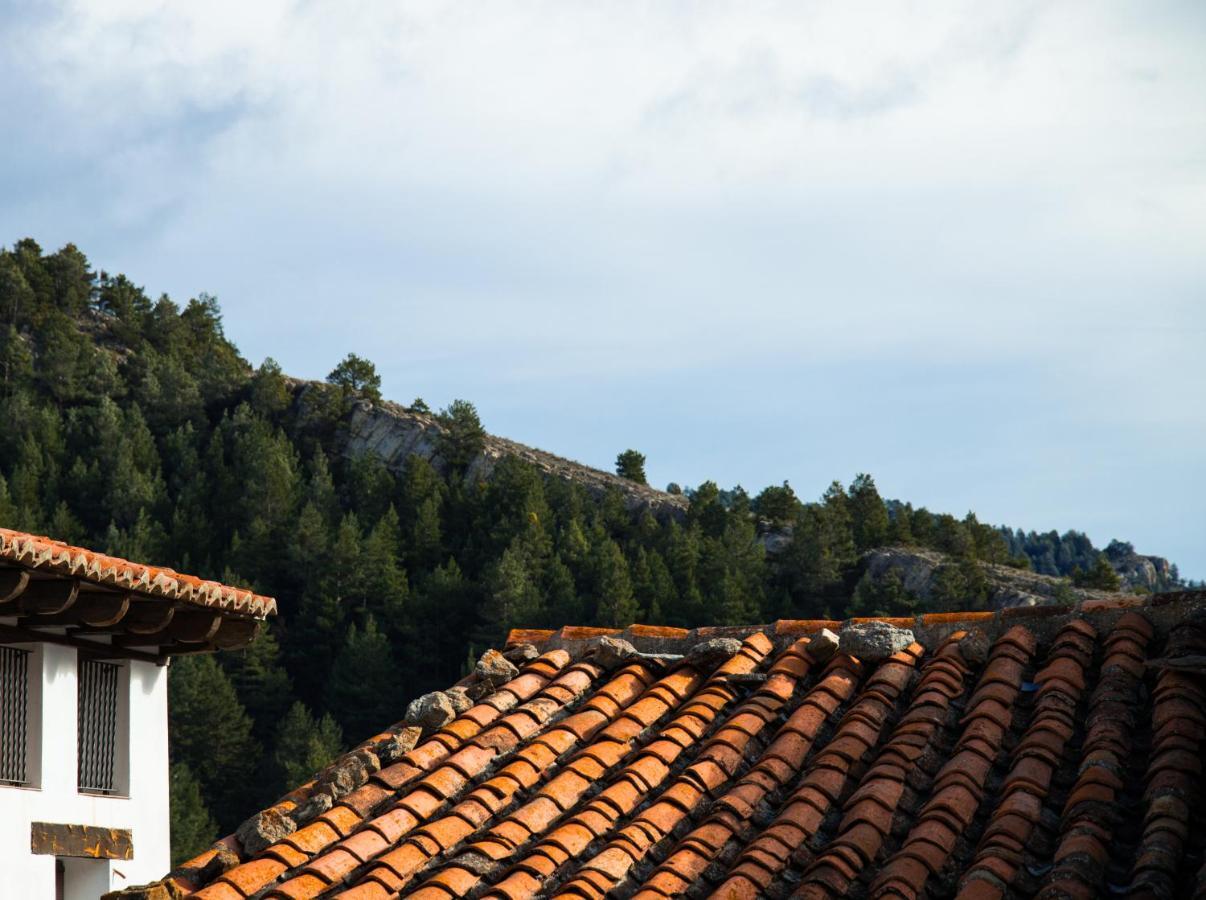 Hostal Antiguo Hospital Linares de Mora Dış mekan fotoğraf
