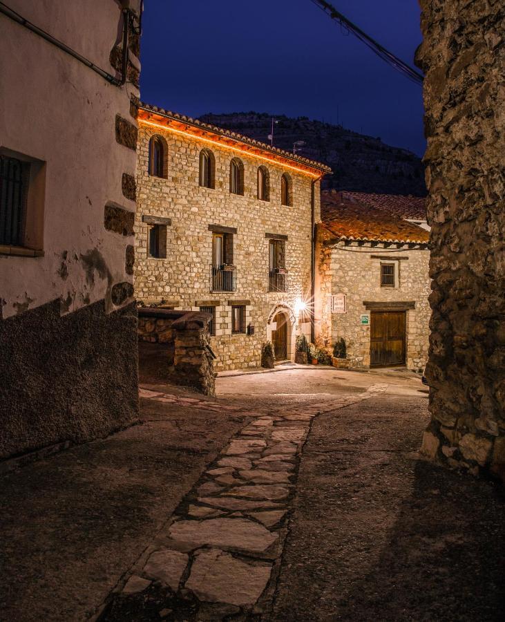Hostal Antiguo Hospital Linares de Mora Dış mekan fotoğraf